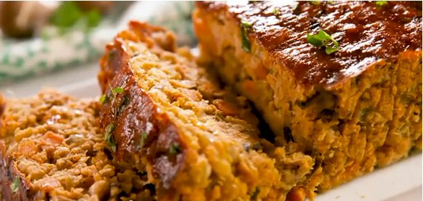 Vegetarian Keto Meatloaf